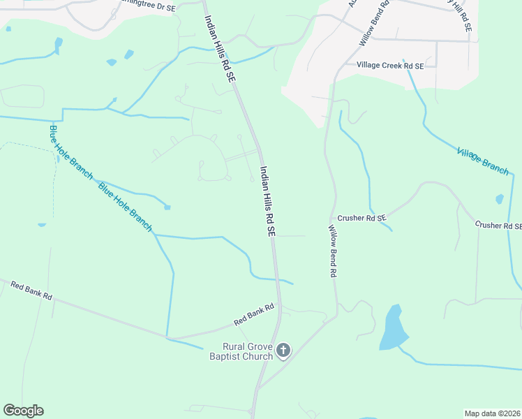 map of restaurants, bars, coffee shops, grocery stores, and more near 4824 Indian Hills Road Southeast in Decatur