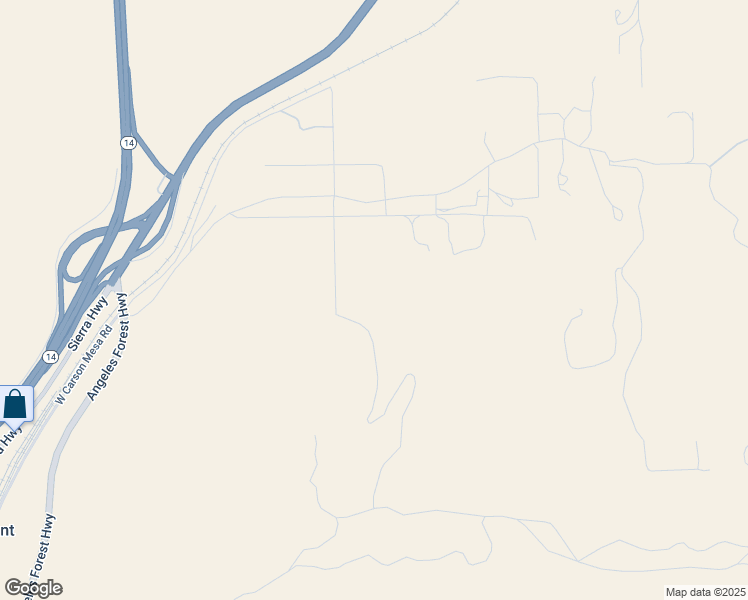 map of restaurants, bars, coffee shops, grocery stores, and more near North Rough Road in Palmdale