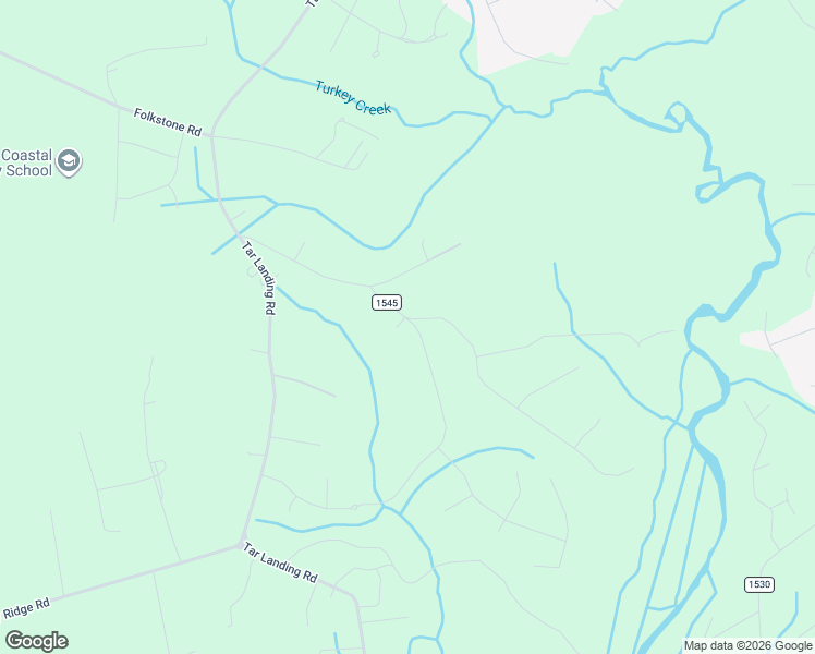 map of restaurants, bars, coffee shops, grocery stores, and more near 122 Gus Horne Road in Holly Ridge