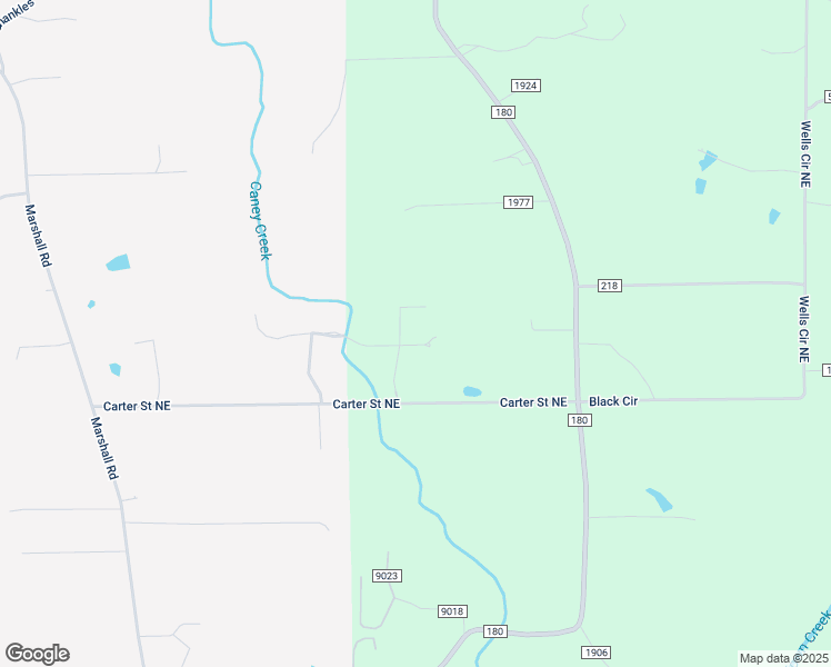 map of restaurants, bars, coffee shops, grocery stores, and more near 55 Honey Suckle Drive in Rainsville