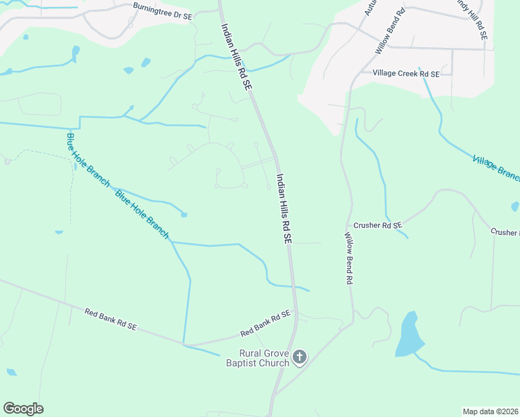 map of restaurants, bars, coffee shops, grocery stores, and more near 2810 Summerwind Drive Southeast in Decatur