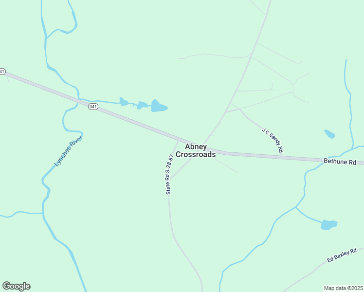 map of restaurants, bars, coffee shops, grocery stores, and more near 5203 Bethune Road in Kershaw