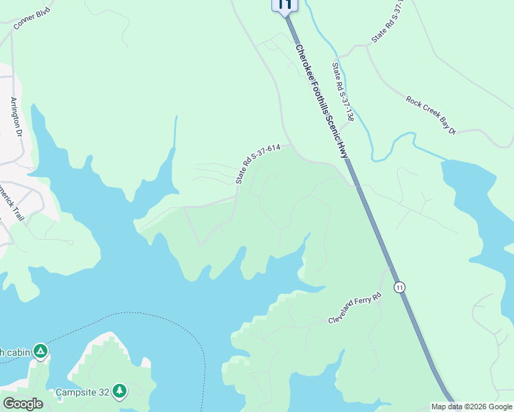 map of restaurants, bars, coffee shops, grocery stores, and more near 251 Cherokee Drive in Fair Play