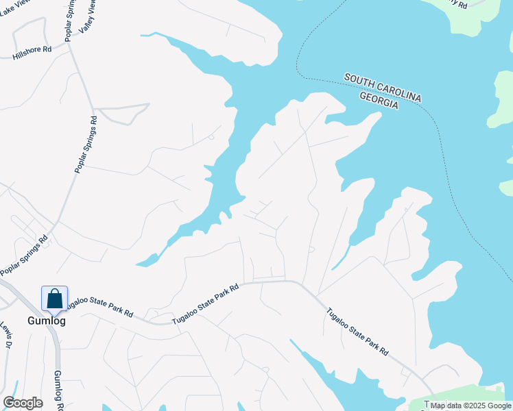 map of restaurants, bars, coffee shops, grocery stores, and more near 35 P J S Inlet in Lavonia
