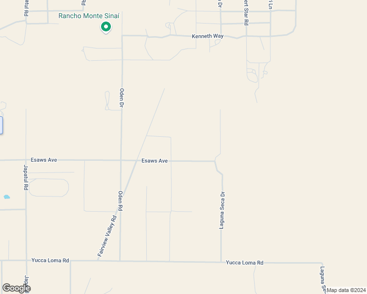 map of restaurants, bars, coffee shops, grocery stores, and more near Nightshade Road in San Bernardino County