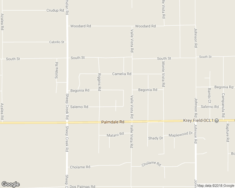 map of restaurants, bars, coffee shops, grocery stores, and more near 4427 Begonia Road in Phelan