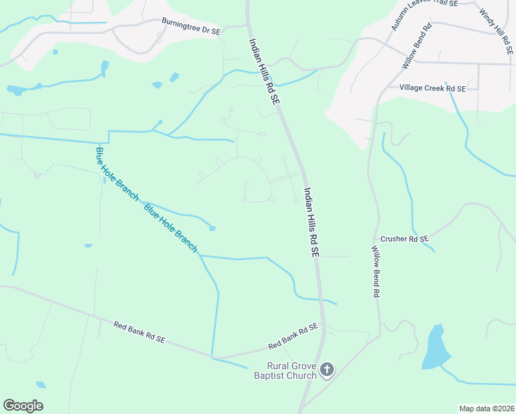 map of restaurants, bars, coffee shops, grocery stores, and more near 2816 Summerwind Drive Southeast in Decatur