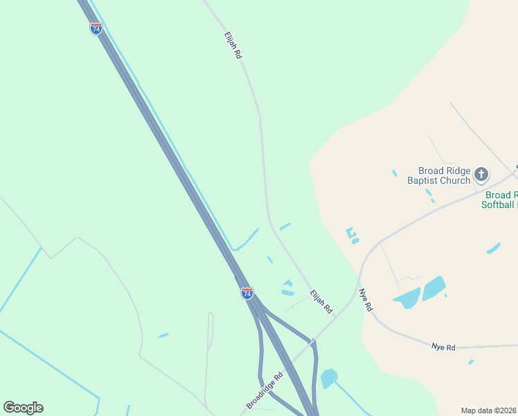 map of restaurants, bars, coffee shops, grocery stores, and more near 538 Elijah Road in Orrum