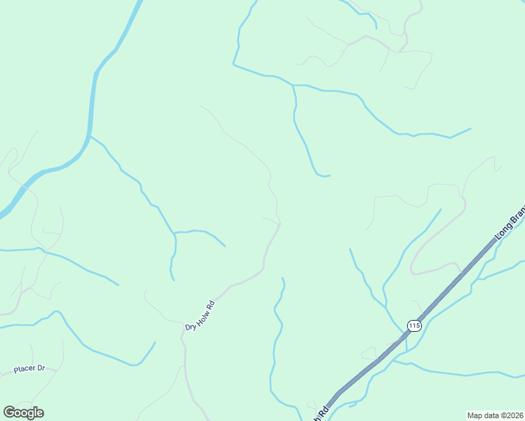 map of restaurants, bars, coffee shops, grocery stores, and more near 1227 Dry Hollow Road in Dahlonega