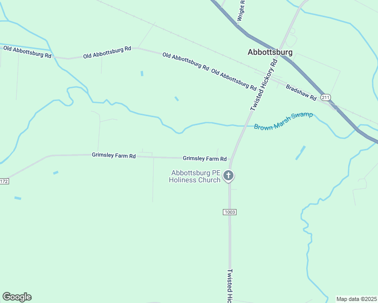 map of restaurants, bars, coffee shops, grocery stores, and more near 214 Grimsley Farm Road in Bladenboro