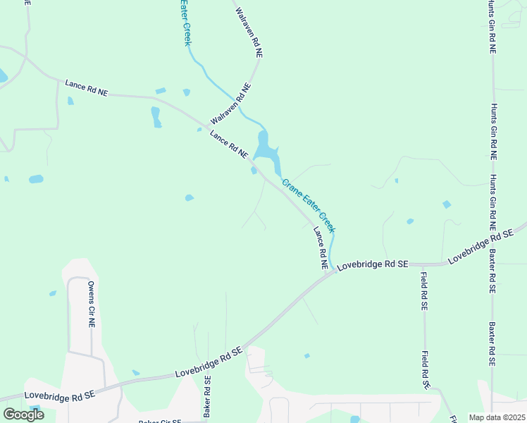 map of restaurants, bars, coffee shops, grocery stores, and more near 150 Chiefton Drive Northeast in Calhoun