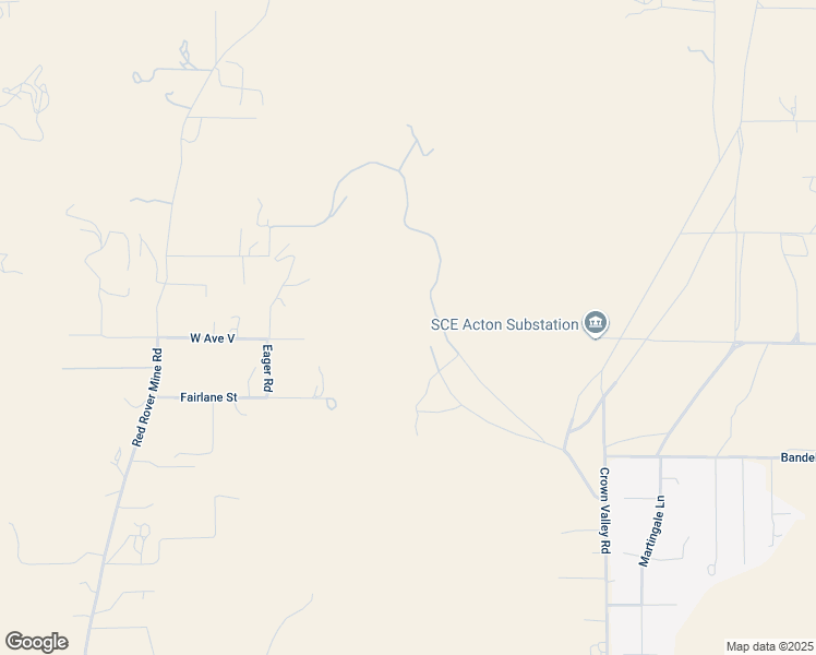 map of restaurants, bars, coffee shops, grocery stores, and more near Pelona Canyon Road in Acton