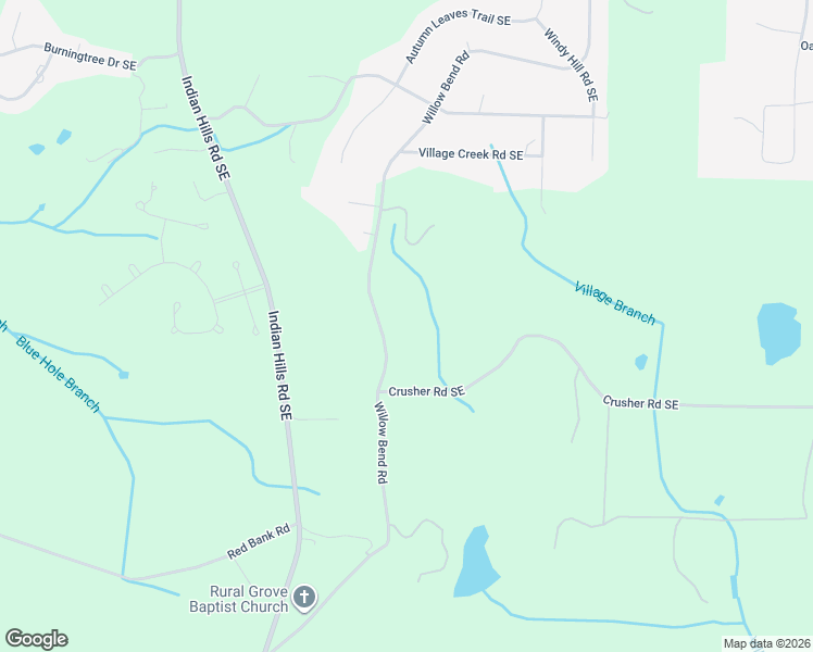 map of restaurants, bars, coffee shops, grocery stores, and more near 4771 Willow Bend Road in Decatur