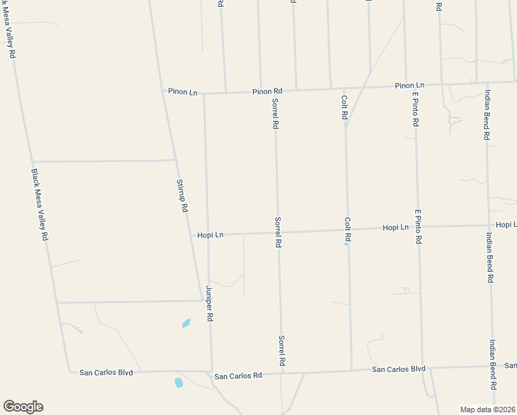 map of restaurants, bars, coffee shops, grocery stores, and more near 4132 Sorrel Road in Snowflake