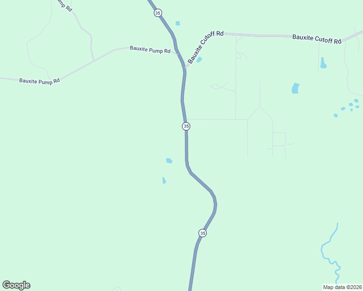 map of restaurants, bars, coffee shops, grocery stores, and more near 5411 Arkansas 35 in Benton
