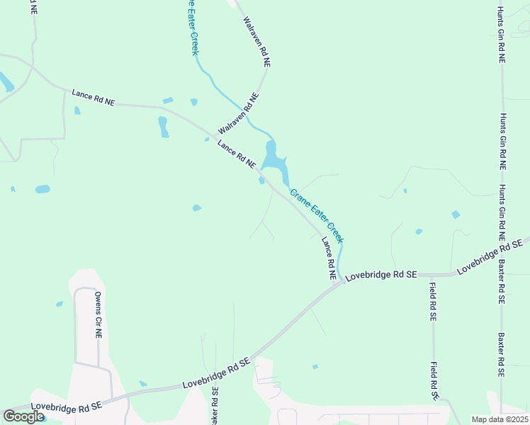 map of restaurants, bars, coffee shops, grocery stores, and more near 150 Chiefton Drive Northeast in Calhoun