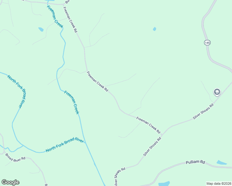 map of restaurants, bars, coffee shops, grocery stores, and more near 879 Freeman Creek Road in Eastanollee