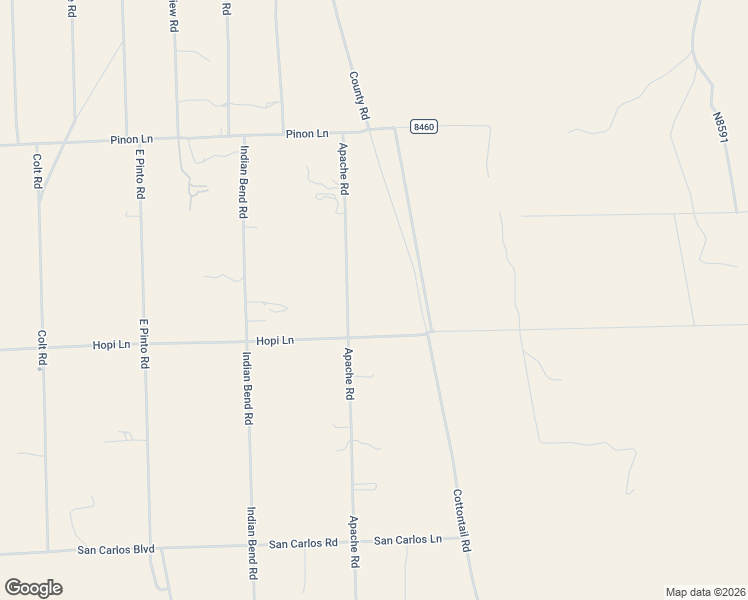 map of restaurants, bars, coffee shops, grocery stores, and more near 4123 Apache Road in Snowflake