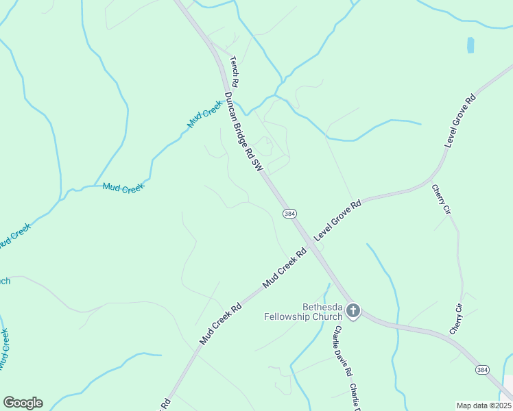 map of restaurants, bars, coffee shops, grocery stores, and more near Woodmont Drive in Habersham County