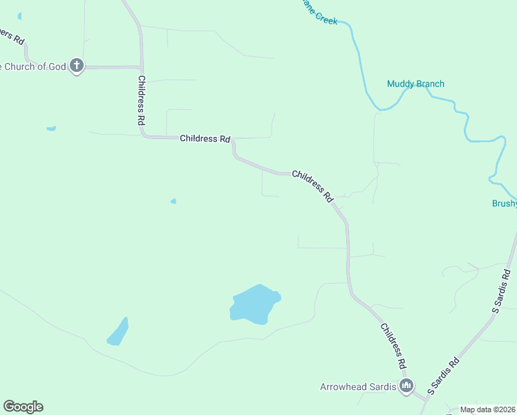 map of restaurants, bars, coffee shops, grocery stores, and more near 5021 Lambert Road in Bauxite