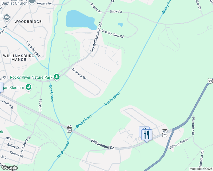 map of restaurants, bars, coffee shops, grocery stores, and more near 137 P-10-81 in Anderson