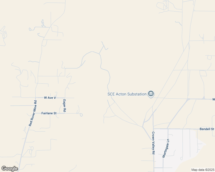 map of restaurants, bars, coffee shops, grocery stores, and more near Pelona Canyon Road in Acton