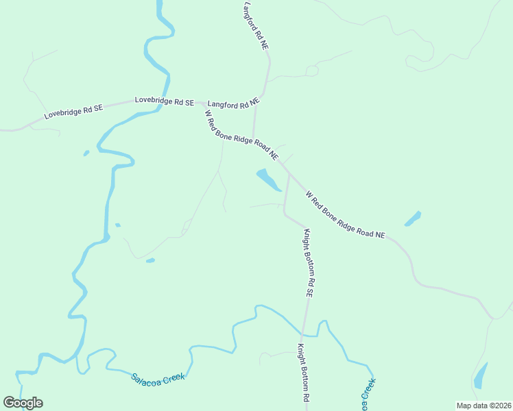 map of restaurants, bars, coffee shops, grocery stores, and more near 177 Red Bone Ridge Road in Ranger