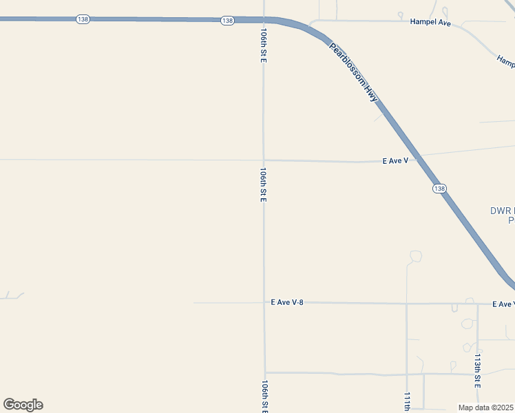 map of restaurants, bars, coffee shops, grocery stores, and more near East Avenue V in Pearblossom