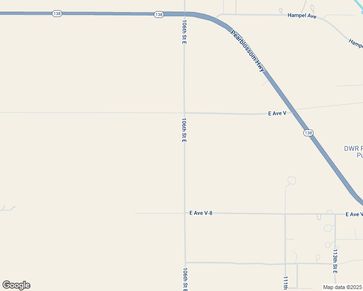 map of restaurants, bars, coffee shops, grocery stores, and more near East Avenue V in Pearblossom