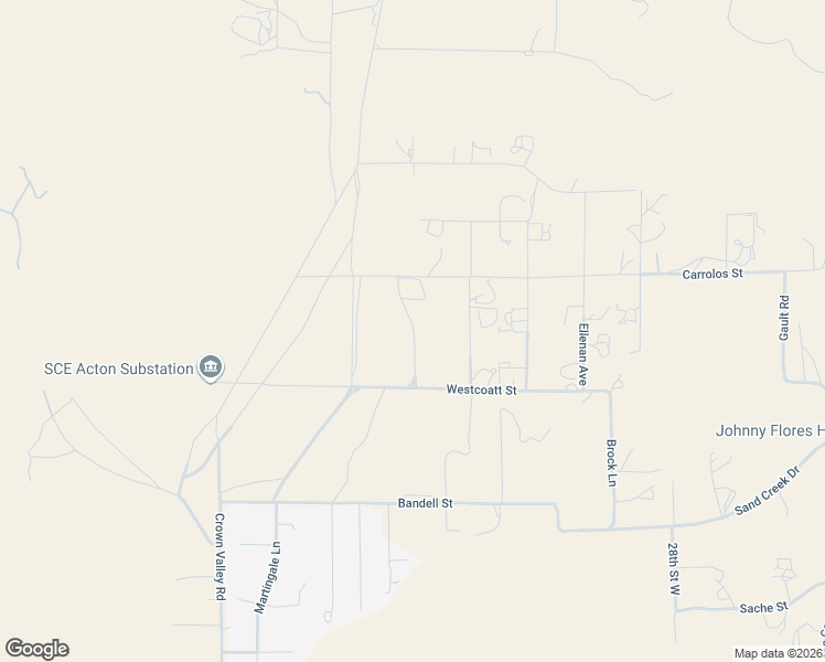 map of restaurants, bars, coffee shops, grocery stores, and more near 34724 Florencell Avenue in Acton