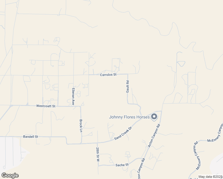 map of restaurants, bars, coffee shops, grocery stores, and more near 28th Street West in Acton