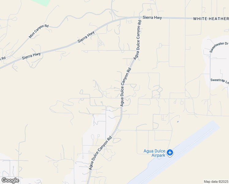 map of restaurants, bars, coffee shops, grocery stores, and more near 34323 Agua Dulce Canyon Road in Agua Dulce