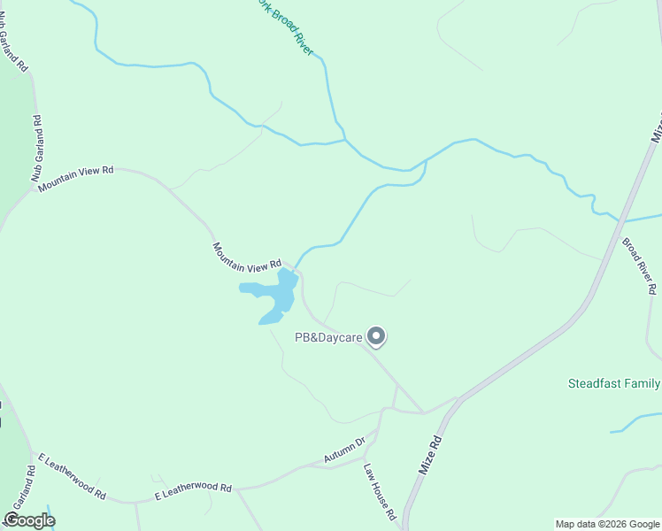 map of restaurants, bars, coffee shops, grocery stores, and more near 129 McMurray Circle in Toccoa