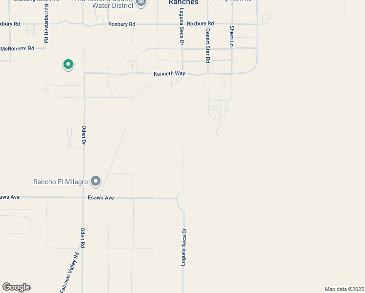 map of restaurants, bars, coffee shops, grocery stores, and more near Laguna Seca Drive in Apple Valley
