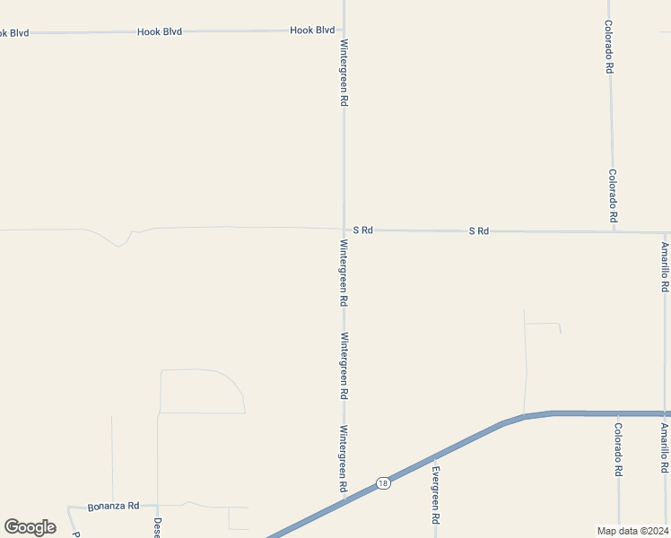 map of restaurants, bars, coffee shops, grocery stores, and more near Wintergreen Road in Piñon Hills