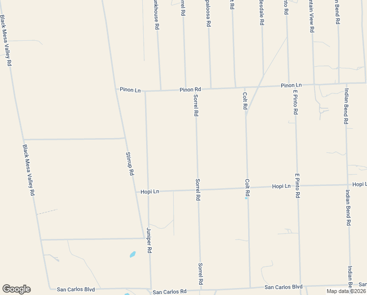 map of restaurants, bars, coffee shops, grocery stores, and more near 4156 Sorrel Road in Snowflake