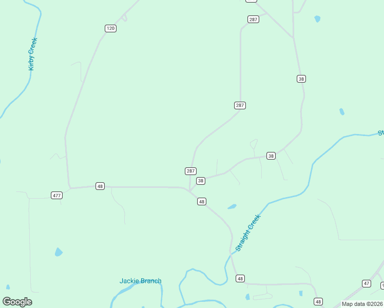 map of restaurants, bars, coffee shops, grocery stores, and more near 197 County Road 287 in Section