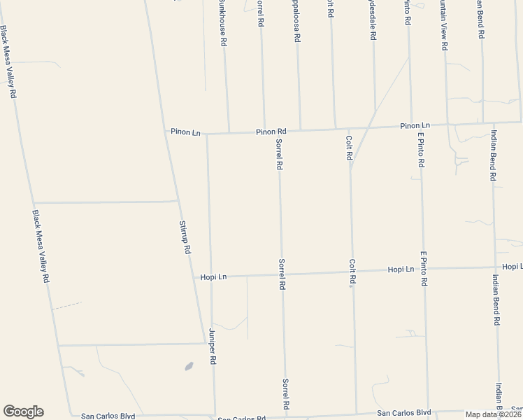 map of restaurants, bars, coffee shops, grocery stores, and more near 4156 Sorrel Road in Snowflake