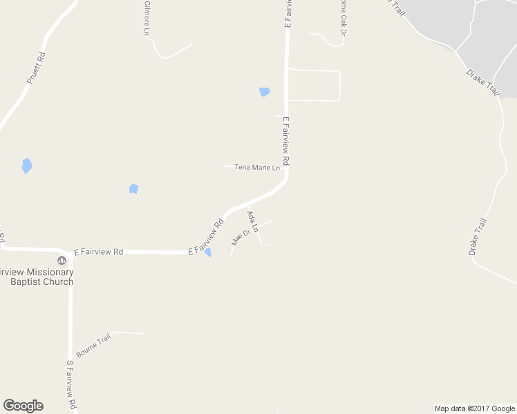 map of restaurants, bars, coffee shops, grocery stores, and more near 8740 East Fairview Road in Hensley