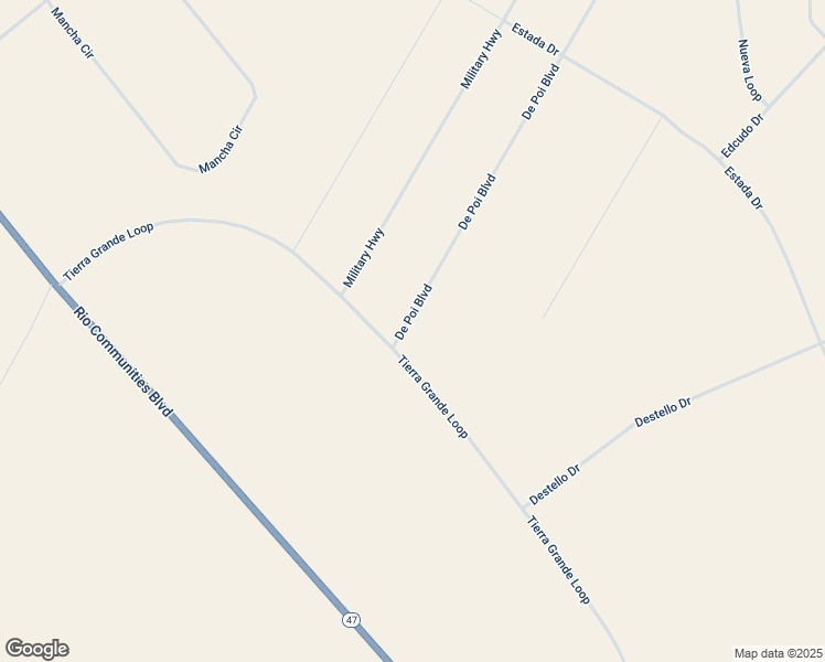 map of restaurants, bars, coffee shops, grocery stores, and more near 30 Tierra Grande Loop in Belen
