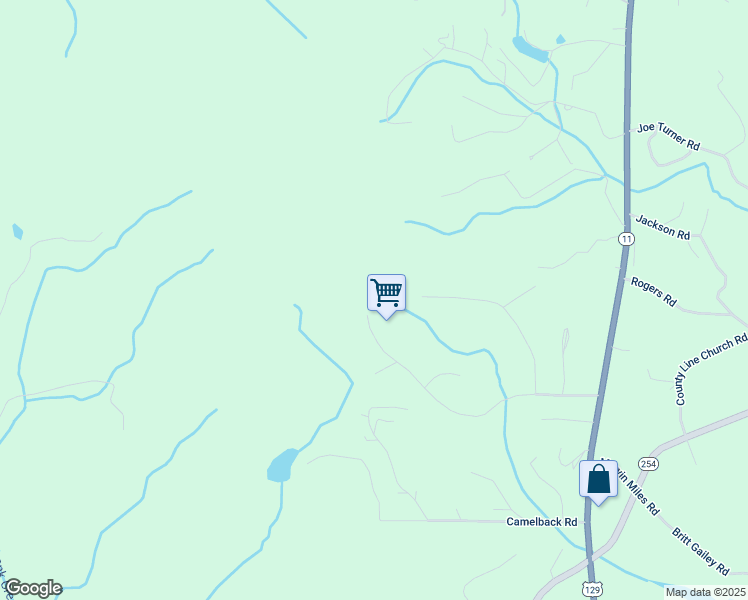 map of restaurants, bars, coffee shops, grocery stores, and more near 696 Shadow Mountain Lane in Cleveland