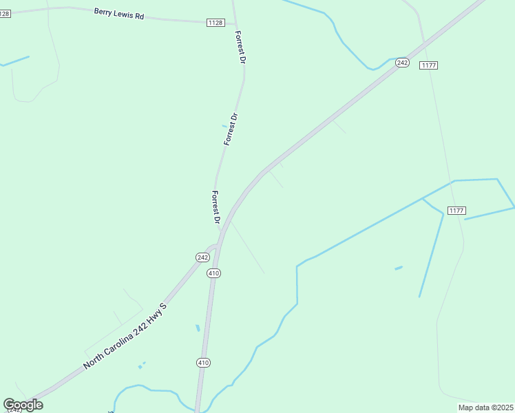 map of restaurants, bars, coffee shops, grocery stores, and more near 16183 North Carolina 242 Highway South in Bladenboro