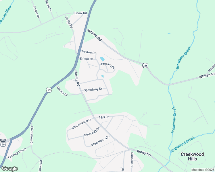map of restaurants, bars, coffee shops, grocery stores, and more near 1404 Phyllis Drive in Anderson
