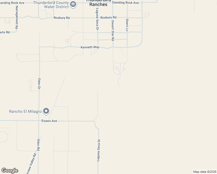 map of restaurants, bars, coffee shops, grocery stores, and more near Laguna Seca Drive in Apple Valley