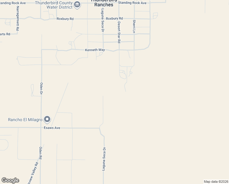 map of restaurants, bars, coffee shops, grocery stores, and more near Laguna Seca Drive in Apple Valley