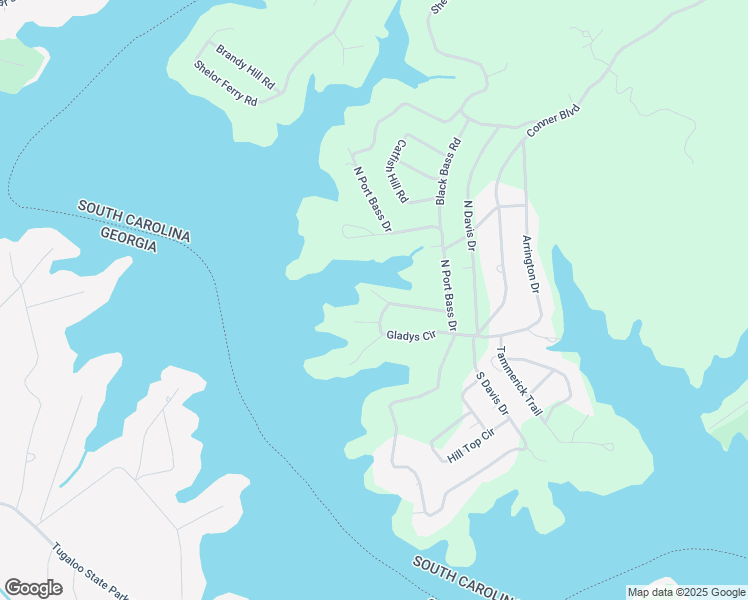 map of restaurants, bars, coffee shops, grocery stores, and more near 155 Timpson Lane in Fair Play