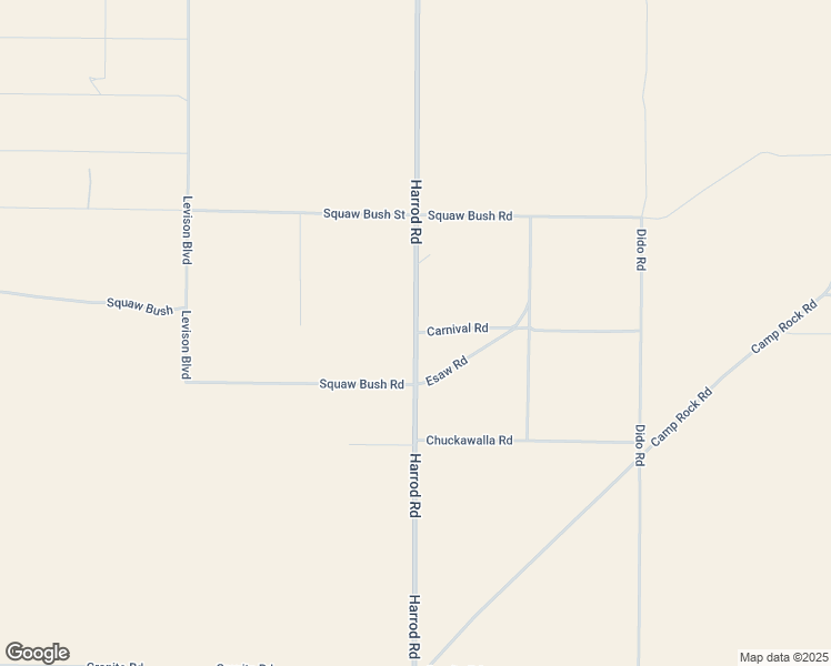map of restaurants, bars, coffee shops, grocery stores, and more near Harrod Road in Lucerne Valley