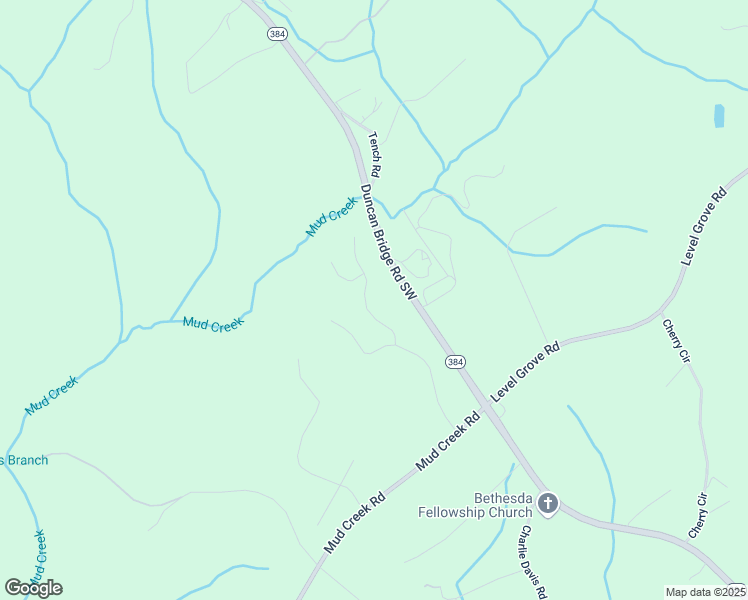 map of restaurants, bars, coffee shops, grocery stores, and more near 434 Beachwood Drive in Cornelia