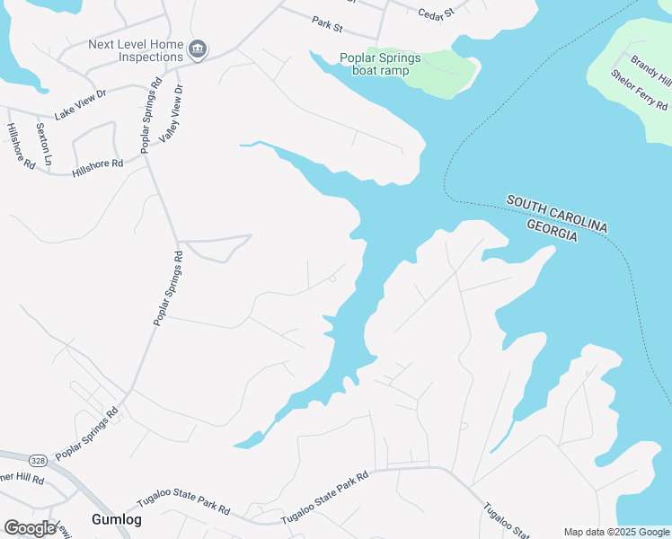 map of restaurants, bars, coffee shops, grocery stores, and more near 551 Lake Place Drive in Lavonia