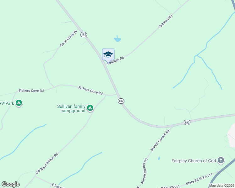 map of restaurants, bars, coffee shops, grocery stores, and more near in Fair Play